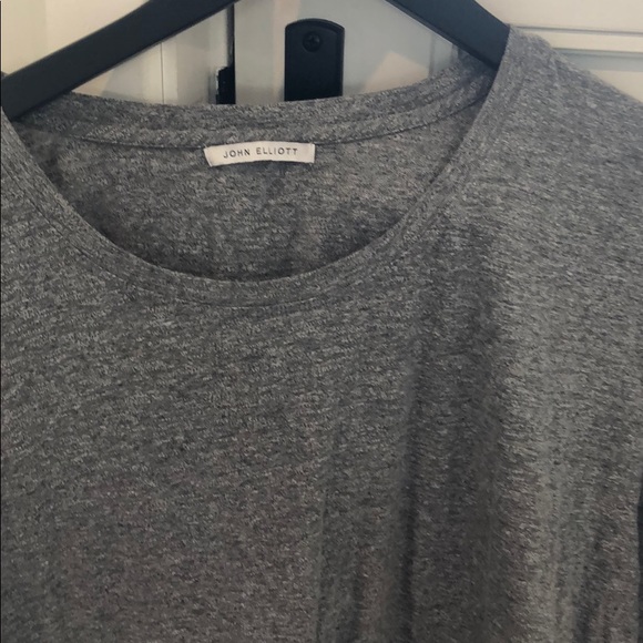 John Elliot Mens gray T-shirt size 5 (XL) - Picture 2 of 5